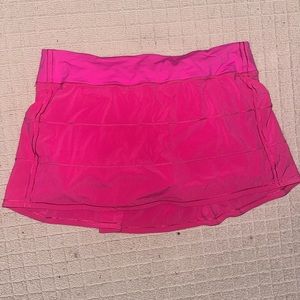 Lululemon Pace Rival Skirt Sonic Pink